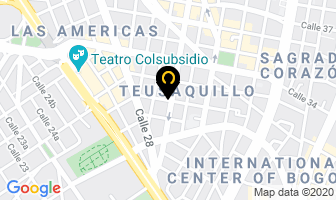 Mapa de Planes Vacacionales en Bogotá D.C