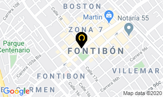 Mapa de Planes Y Vacaciones en Bogotá D.C