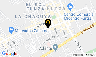 Mapa de Planet Audio en Funza