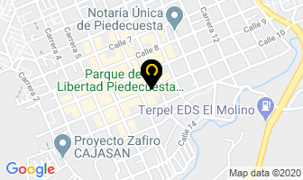 Mapa de Planeta Gsm en Piedecuesta
