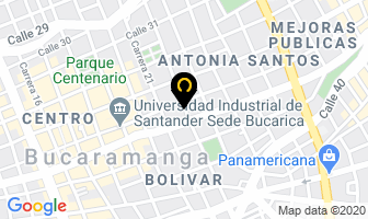 Mapa de Planeta.com en Bucaramanga