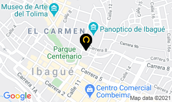 Mapa de Plano & Punto en Ibagué