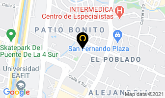 Mapa de Planos Olga Cecilia Chadid en Medellín