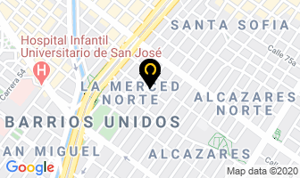 Mapa de Plantas Y Equipos en Bogotá D.C