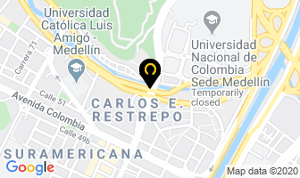 Mapa de Plantas Y Trofeos en Medellín