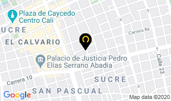 Mapa de Plantiomega Prefabricados en Cali