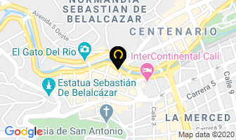 Mapa de Plantotal Ltda. en Cali