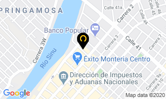 Mapa de Plasdecor De Montería S.a.s. en Montería