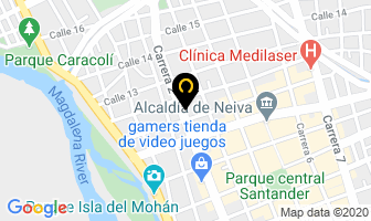 Mapa de Plasdex Plásticos Y Desechables en Neiva
