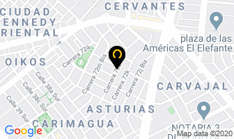 Mapa de Plasmar Ltda. en Bogotá D.C