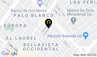 Mapa de Plasmar Sistemas en Bogotá D.C