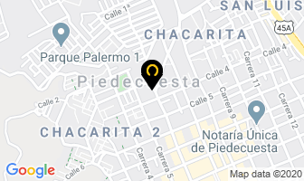 Mapa de Plastibarranca en Piedecuesta