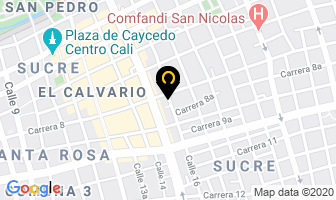 Mapa de Plásticos Alex en Cali