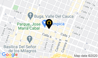 Mapa de Plásticos Calimas en Guadalajara de Buga