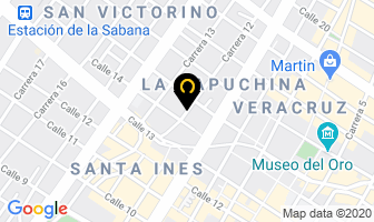 Mapa de Plasticos De La Sabana Ltda. en Bogotá D.C