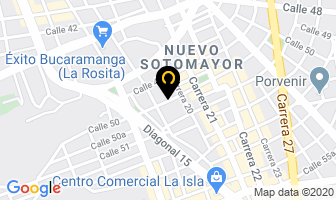 Mapa de Plásticos La Concordia en Bucaramanga