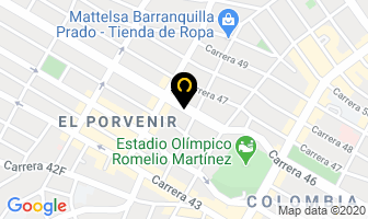 Mapa de Plásticos Mallol Ltda. en Barranquilla