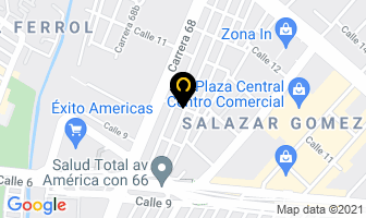 Mapa de Plásticos Montecarlo Ltda. en Bogotá D.C