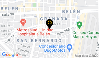 Mapa de Plásticos R & H en Medellín
