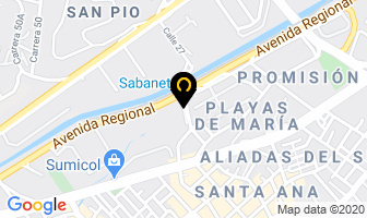 Mapa de Plásticos Truher S.a. en Sabaneta