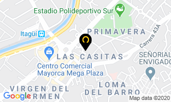 Mapa de Plásticos Unión Ltda. en Medellín