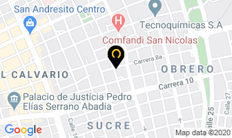 Mapa de Plásticos Y Zunchos Ltda. en Cali