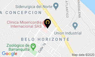 Mapa de Plasticron S.a. en Barranquilla