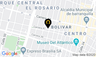 Mapa de Plastificadora La Bendición en Barranquilla