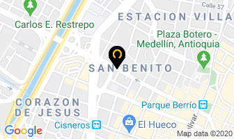 Mapa de Plastiganchos en Medellín