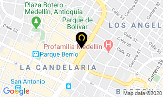 Mapa de Plastikebri en Medellín