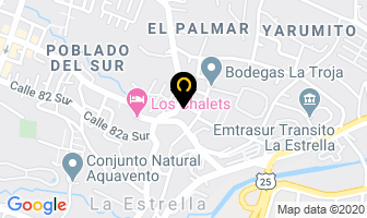 Mapa de Plastinovo Ltda. en La Estrella