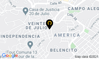 Mapa de Plastyacril en Medellín