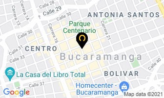Mapa de Plata Creativa en Bucaramanga