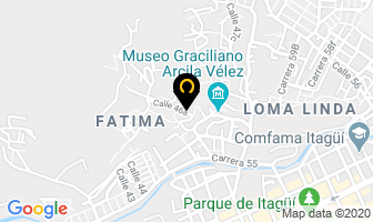 Mapa de Platería Estrella Sur en Medellín