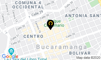Mapa de Platería Ruby en Bucaramanga