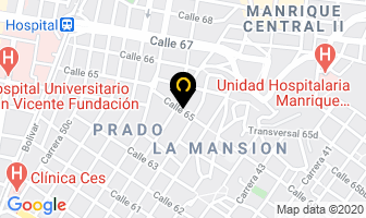Mapa de Platería Speed en Medellín