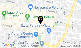 Mapa de Plateria Vicenza en Pereira