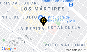 Mapa de Platinum Perfumes en Bogotá D.C