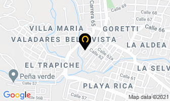 Mapa de Play Sistem en Medellín