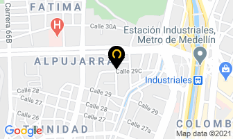 Mapa de Playmaq en Medellín