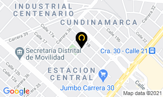Mapa de Plaza De Las Americas en Bogotá D.C