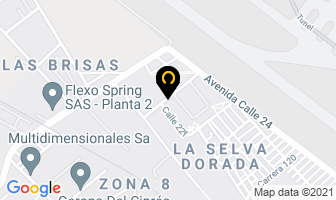 Mapa de Plc Ingeniería Ltda. en Bogotá D.C