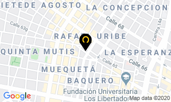 Mapa de Plomería Bautista en Bogotá D.C