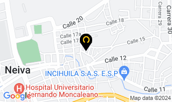 Mapa de Plomería Malagón en Neiva