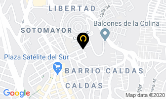 Mapa de Plomería Orión en Bucaramanga