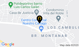 Mapa de Plomero Marroquillo en Cartago