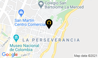 Mapa de Plomeros Tecnicos en Bogotá D.C