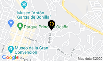 Mapa de Plumiarte en Ocaña