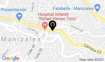 Mapa de Pohozontal en Manizales