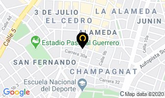 Mapa de Polarizados Caliche 3 en Cali